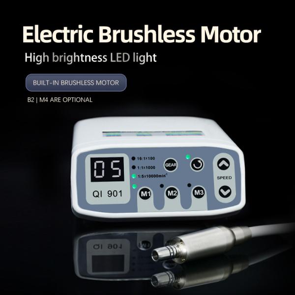 Brushless Micromotor With 1:5 Dental Handpiece Unit Electric For Clinical