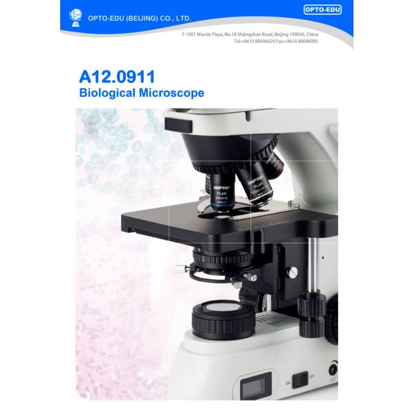 OPTO-EDU A12.0911 50mm Binocular Biological Microscope