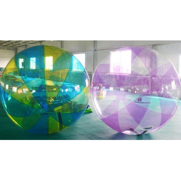 Funny Inflatable Sports Games , Inflatable Water Walking Ball 0.8mm PVC / TPU