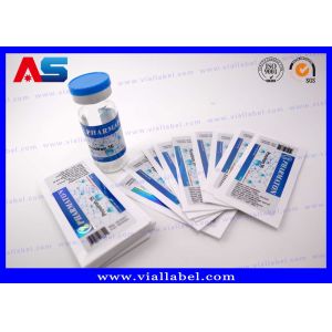 Custom Pharmaceutical Print Hologram 10ml Vial Labels Adhesive Prescription