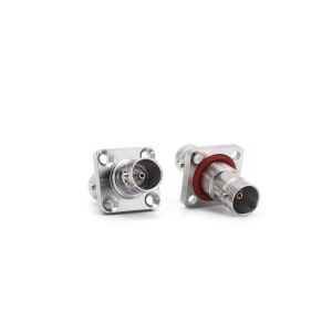 BNC 75ohm Female to Female Flange Adapter