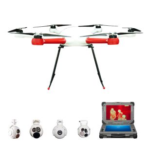 640x512 Night Vision Thermal Imaging Drone PTZ Power Pipeline Solar Mine