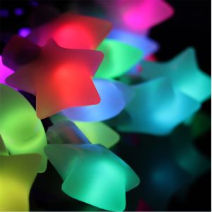 Wifi Smart Outdoor String Lights Alexa Google Festoon Star Patio Light for Party