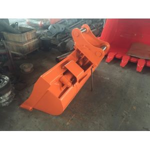 Wear Resistance Using Mechanical Grab Bucket Materials Excavator Tilt Bucket for