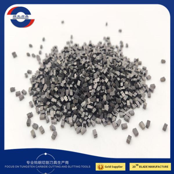Buy YG6 YG8 Circular Saw Tips Tungsten Carbide Teeth HRA92 Cermet at wholesale prices