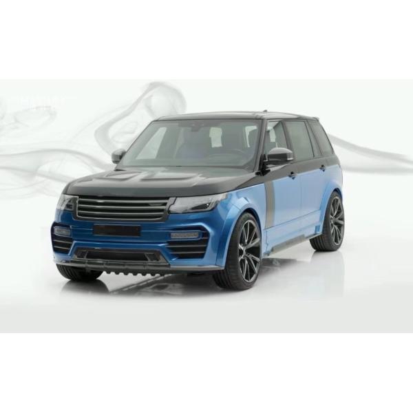 Black Range Rover Bodykits 240mm Carbon Fiber Widebody Kit 2019-