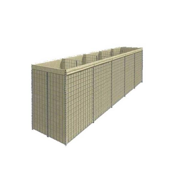 Buy Green 76x76mm HESCO Wall Wire Basket Rock Retaining Wall at wholesale prices