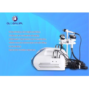 Beauty Salon Vacuum Cavitation System / Beauty Slimming Machine 6 Handles