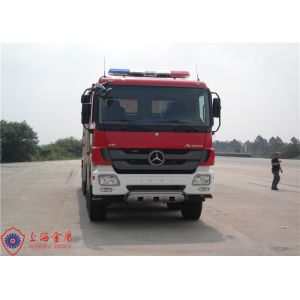 6x4 Drive Fire Fighting Truck Rotatable Type Cab With Seperate Crew Room