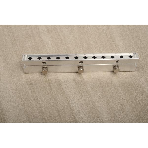 Buy 12 Hole Custom Lipstick Mold Small Gold Bar Square Aluminum at wholesale prices