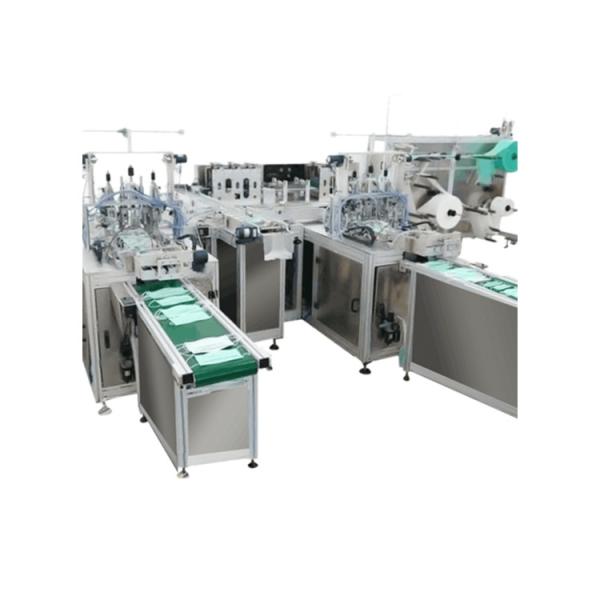 Upper Roller 60pcs/Min Face Mask Manufacturing Machine