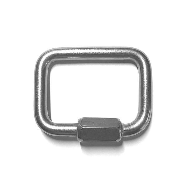 Widely Usage Stainless Steel 316 Square Quick Link 1/8 inch 6 mm Marine Grade Hardware