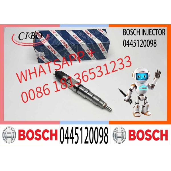 Buy Diesel Fuel Injector Common Rail Injector Assembly 0445120098 0445120147 0986435562 51101006085 51101006065 for MAN TRUC at wholesale prices