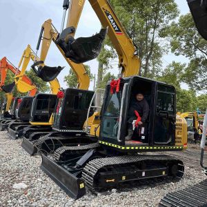 Secondhand SANY Digger SY95C Used 9.5ton Small Type Mini Crawler Excavator