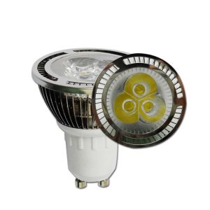 Quality Dimmable 3W GU10 LED Light Bulb CREE Led Chip , High Bright LED lighting for sale