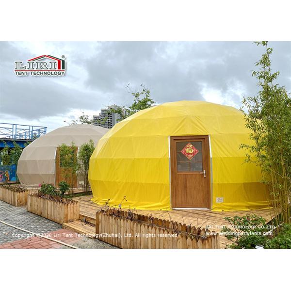 Resort Hotel 7x4.8m Geodesic Ellipsoid Glamping Tent