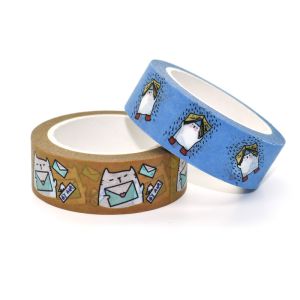 Tropical Breeze Japanese Paper Washi Tape For Gift Box Decoration