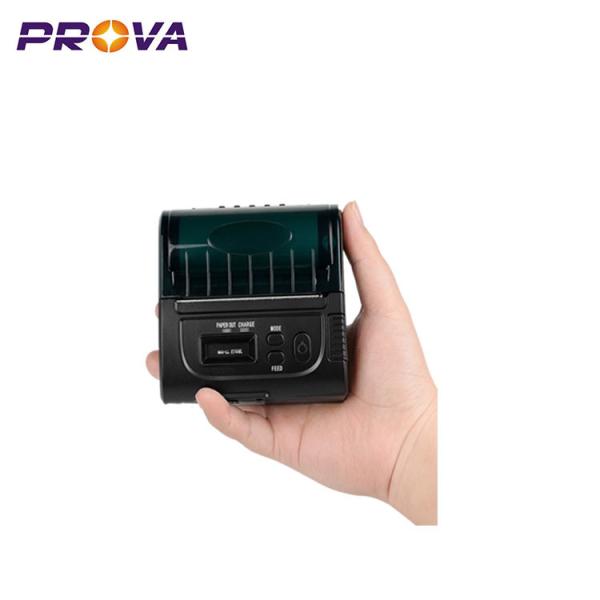Buy Mini Structure 80mm Thermal Printer Support QR Code / Barcode With LCD Display at wholesale prices