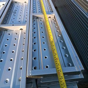 Customized Length Galvanized Steel Planks Steel Scaffold Planks Customizable