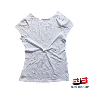 SGS Decontamination Hosiery T Shirt White Rags Bulk