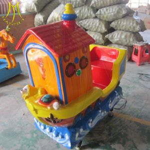 Hansel funny amusement rides fiberglass children kiddie rides on ship