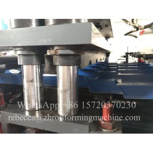 Yaskawa Tile Sheet Roll Forming Machine Steel Foot Sheet Maker 0.3-0.8Mm 2-4M