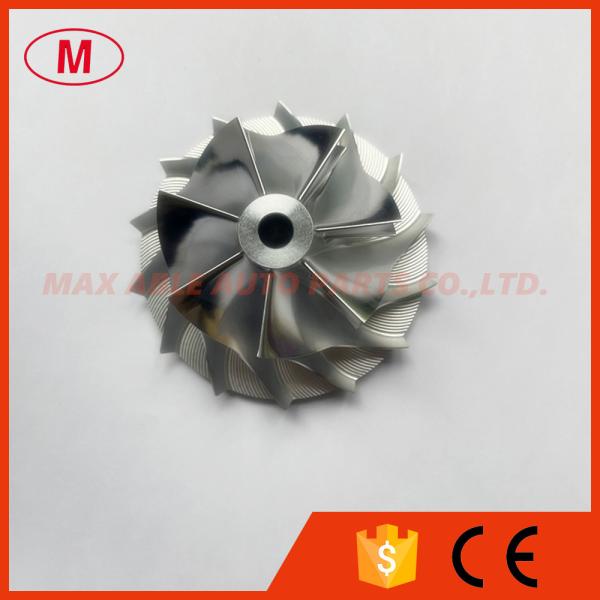 K26 50.75/70.40mm 7+7 Blades High Performance Turbo Milling/aluminum 2618/billet Compressor Wheel for Racing