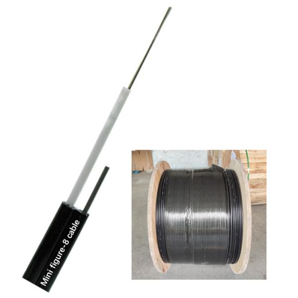 Buy Mini Figure 8 Cable Self-Supporting Fiber Optic Cable 24 Core Figure 8 Steel Armored GYXTC8S at wholesale prices