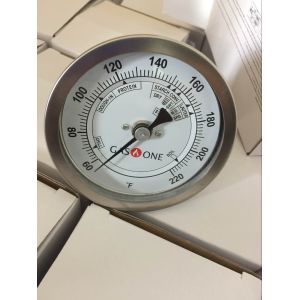 Big Dial SS 304 Brew Bimetallic Food Thermometer