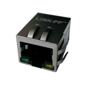 Quality XFATM11-CLxu1-4MS RJ45 Modular Jack 10/100Base-T Ethernet Connector for sale