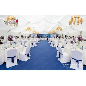 White PVC Waterproof 20x30m Luxury Out Door Big Wedding Tents