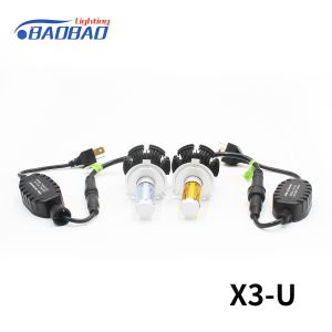 X3 50W 6000Lumen ZES chips car led headlight