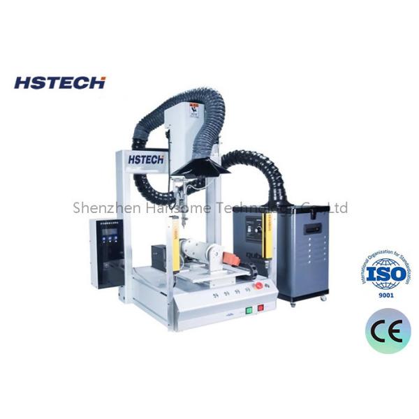 Customized Automatic Soldering Robot with Smog Cleaner for Improved Air