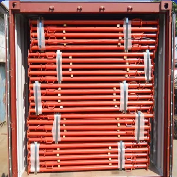 Construction Formwork Heavy 4.5M High E-galvanized OD48.3*2.8mm Thickness Acro Jacks