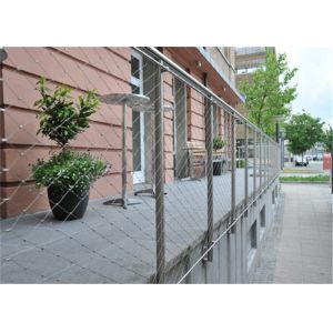 High Strength Stainless Steel Balustrade Mesh With Unique Flexibility /