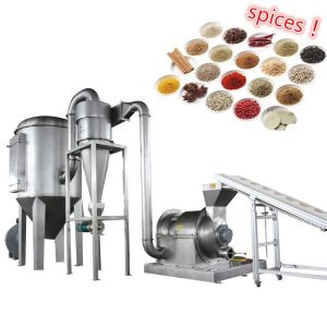 Chilli Powder Pulverizer Machine 1000 KG SUS304 Spice Grinder