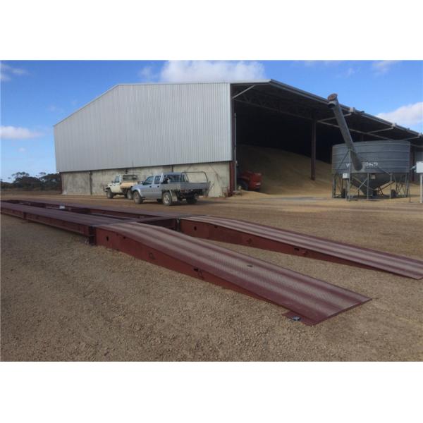 Buy 8mm / 10mm Thickness Digital Truck Scales Overall High Strength With Seven State Indicator at wholesale prices