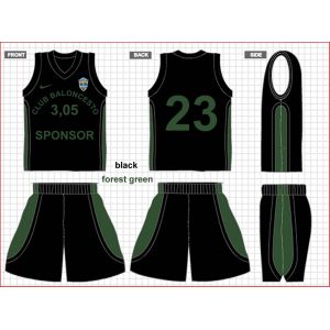 Basketball shirt and shorts