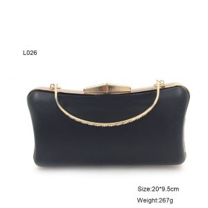 Quality Handbag hardware wholesale gold rectangle purse plastic box metal frame for sale