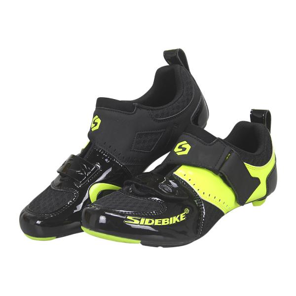 Buy Nylon Sole Road Racing Bicycle Shoes / Breathable Bicycle Bike Shoes at wholesale prices
