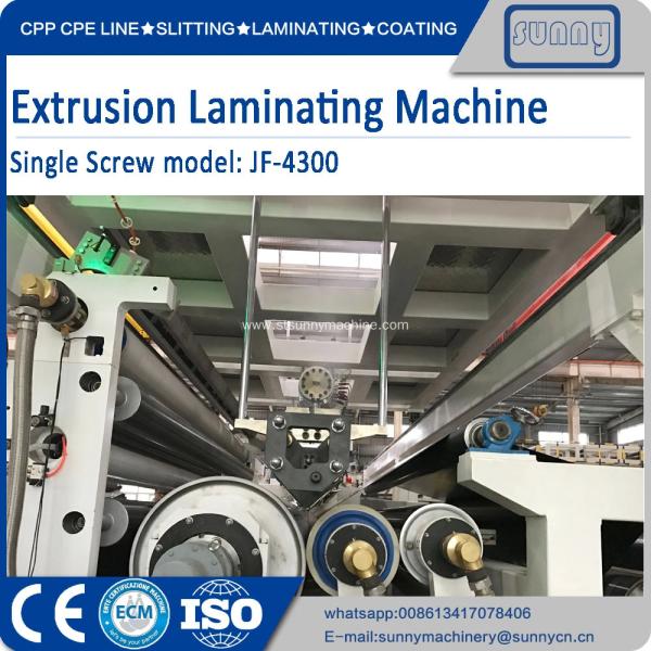 Buy TPU Extrusion Laminating Machine Single Screw Model 800-1300mm Width at wholesale prices