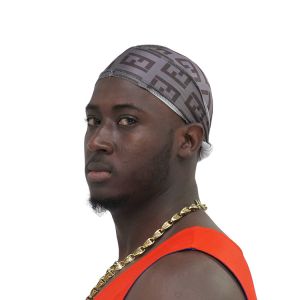 Silk Satin Polyester Wave Cap Design Durag