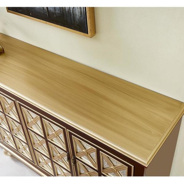 European Neoclassical Hotel Room Cabinets Solid Wood Living Room Against The Wall Storage Cabinet