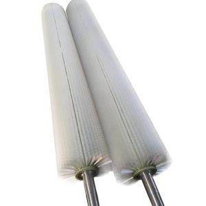 TUV Industrial Nylon Roller Cleaning Brush Rotating Cylindrical