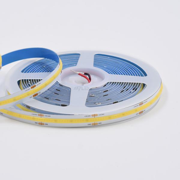 Cob LED Strip Lights 504 Leds/m 5M Warmer White 2700K CRI 90+ Super Bright