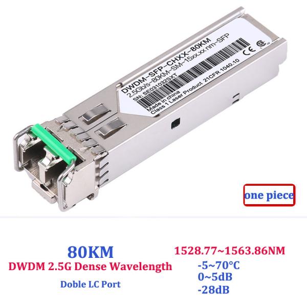 Compatible Huawei 2.5G Sfp Optical Transceivers CWDM-2.5G-40KM 80KM 120KM