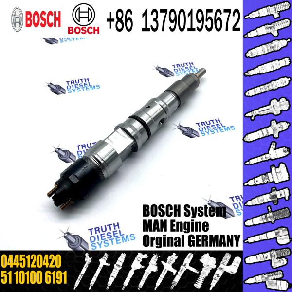 High performance machinery engines Diesel Engine common rail fuel injector 0445120420
