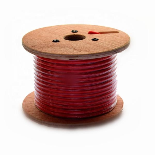 Buy Tinned Stranded Copper 4C*18AWG Unshielded Red PVC Fire Alarm Wires at wholesale prices