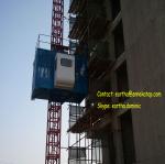 2t load construction elecator material hoist from Yuanxin factory
