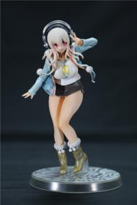 Quality Decorative Adult Anime Figures , Japanese Toy Figures With Base Navy Style for sale